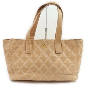 Chanel Wild Stitch Leather Tote